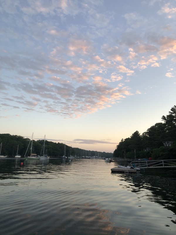 Maine Sunrise on the Float